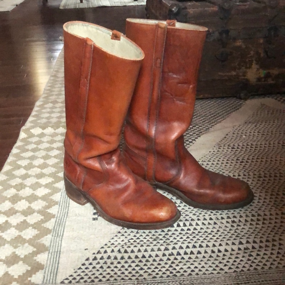 🏜 Vintage Frye Campus Boots